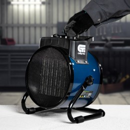 Сибртех Тепловая пушка, керамический нагреватель K3, 3 режима, 230В, 1500/3000 Вт// 96404