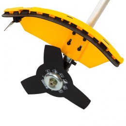 Denzel Триммер бензиновый DT 25, 25 см3, 1.3 л. с, неразъемная штанга, состоит из 2 частей 96221