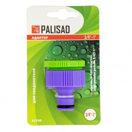 Palisad Адаптер пластмассовый, 3/4-1, внутренняя резьба 65740