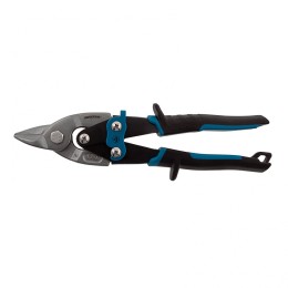 Gross Ножницы по металлу "Piranha", 230 мм, прямой усиленный рез (Bulldog), сталь СrMo, двухкомпонентная рукоятка-ки 78327