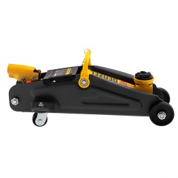 Denzel Домкрат гидравлический подкатной с фиксатором, 2 т, 130-330 мм, в кейсе 51154