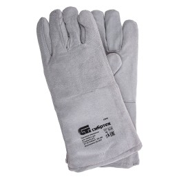 Сибртех Перчатки спилковые с манжетой для садовых и строительных работ, утолщенные, размер XL, 67905