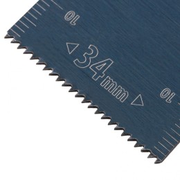 Denzel Насадка для МФИ режущая пазовая прямая, HCS, по дереву, 34 х 1.4 мм, мелкий зуб 782312