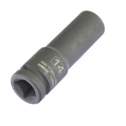 Stels Головка ударная удлиненная шестигранная, 14 мм, 1/2, CrMo 13941