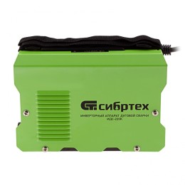 Сибртех Инверторный аппарат дуговой сварки ИДС-220K, 220 А, ПВ 80%, диаметр электрода 1,6-5 мм 94395