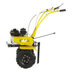 Denzel Мотоблок DPT-170, 7 л.с, ременное сцепление, ширина 85 см, глубина 35 см, фрез 3 х 3, ШОМ, передачи 2В/1Н 56401