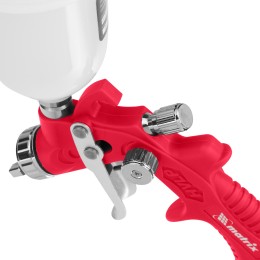 Matrix Краскораспылитель HVLP пневмат. с верхним бачком V= 0,1 л, сопло диаметром 0.8 мм 57325