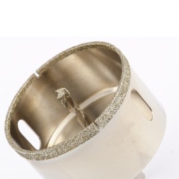 Matrix Сверло алмазное по керамограниту, 75 х 67 мм, трехгранный хвостовик 726753