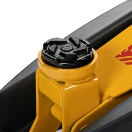 Denzel Домкрат гидравлический подкатной с фиксатором, 2,8 т, 135-385 мм 51155