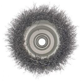 Сибртех Щетка для УШМ, 125 мм, М14, "чашка", витая проволока 746067