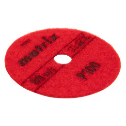 Matrix Алмазный гибкий шлифовальный круг, 100 мм, P100, сухое шлифование, 5 шт. 73501