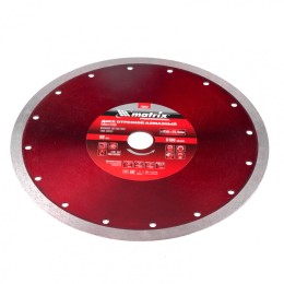 Matrix Диск алмазный сплошной, тонкий, 250 х 25.4 мм, мокрое резание 730867