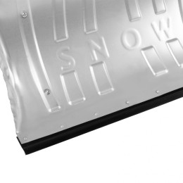 Сибртех Движок для уборки снега оцинкованный, 750х420х1120 мм, усиленный, стальная рукоятка,Россия, 61497