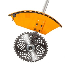 Denzel Триммер бензиновый DGT 430S, 43 см3, 2.5 л. с, разъемная штанга, состоит из 2 частей Denzel