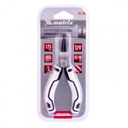Matrix Круглогубцы Mini, 125 мм, авторазжим, Pro 17835
