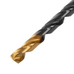 Denzel Сверло по металлу, 5,5 мм, HSS-Tin, Golden Tip, 10 шт. 717214