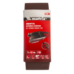 Matrix Лента абразивная бесконечная, P 150, 75 х 457 мм, 3 шт 74280