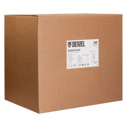 Denzel Мотоблок DPT-270X, 7 л.с, дисковое сцепление, ширина 90 см, глубина 35 см, фрез 3 х 4, ВОМ, передачи 2В/1Н 56403