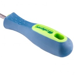 Сибртех Напильник, 150 мм, круглый, двухкомпонентная рукоятка, №2 16124