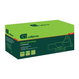 Сибртех Тиски слесарные, 100 мм, стальные, поворотные 18618