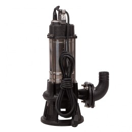 Denzel Фекальный насос FP1800-KS, 1800 Вт, напор 17 м, 26000 л/ч, нож-измельчитель 99806