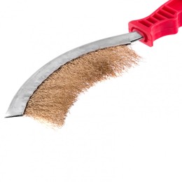 Matrix Щетка металлическая изогнутая, пластиковая ручка 74839