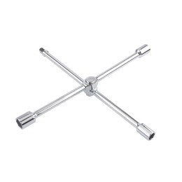 Gross Ключ-крест баллонный, складной 17, 19, 21 мм и 1/2, 406 мм, хромированная 14250