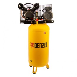 Denzel Компрессор воздушный BCV2200/100V, ременный привод , 2.3 кВт, 100 литров, 440 л/мин 58112
