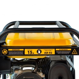 Denzel Генератор бензиновый PS 25, 2.5 кВт, 230 В, 15 л, ручной стартер 946814