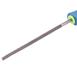 Сибртех Напильник, 150 мм, круглый, двухкомпонентная рукоятка, №2 16124