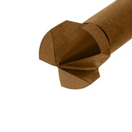 Denzel Зенковка конусная под М6, HSS, по металлу, цилиндрический хвостовик// 72307