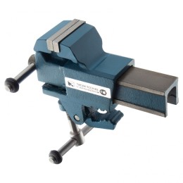 Sparta Тиски слесарные, 63 мм, крепление для стола, винтовой зажим (Глазов) Россия18660