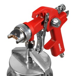 Matrix Краскораспылитель HVLP пневмат. с нижним бачком V= 1 л, сопло диаметром 1.4 мм 57319