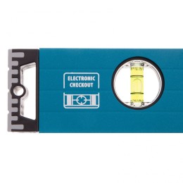 Gross Уровень алюминиевый, 600 мм, усиленный с ударопрочными заглушками, рукоятки, 3 глазка 34326