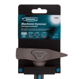 Gross Молоток слесарный, цельнокованый, трехкомпонентная рукоятка, 300 г 10400