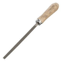 Сибртех Напильник трехгранный, 150 мм, деревянная ручка 16023