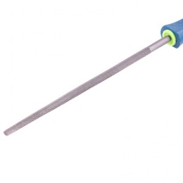 Сибртех Напильник, 200 мм, круглый, двухкомпонентная рукоятка, №2 16127