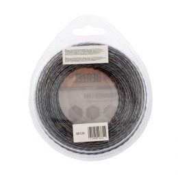 Denzel Леска для триммера, двухкомпонентная квадрат 2 мм, 15 м Extra cord 96124