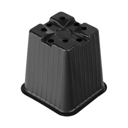 СИБРТЕХ Горшочек для рассады, 90 х 90 х 95 мм, полистирол, 10 шт, Россия 64341