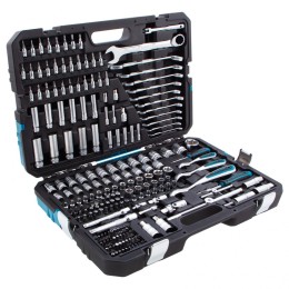 Gross Набор инструментов, 1/2, 3/8, 1/4, CrV, 120 зубьев, 216 предметов 14157