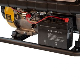 Denzel Генератор бензиновый PS 70 EA, 7.0 кВт, 230 В, 25 л, коннектор автоматики, электростартер 946894