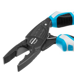 Gross Плоскогубцы комбинированные с изогнутой головой, трехкомпонентные рукоятки, 200 мм 16985