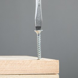 Gross Отвертка SL5.5 x 100 мм, S2, трехкомпонентная рукоятка 12110