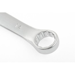 Stels Ключ комбинированный, 14 мм, CrV, матовый хром 15211