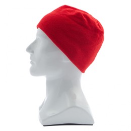 Сибртех Шапка из флиса для взрослых, размер 56-57, красная 68801