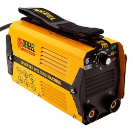 Denzel Аппарат инверторный дуговой сварки DS-200 Compact, 200 А, ПВ 70%, диаметр электрода 1.6-5 мм 94373