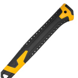 Denzel Молоток строительный 450 г, цельнокованый,боек с магнитом, двухкомп. обрезин. рук-ка 10468