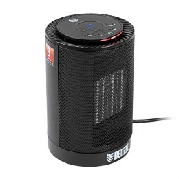 Denzel Тепловентилятор электрический керамический DTFC-1200, 3 режима, вентилятор, нагрев 600/1200 Вт 96418