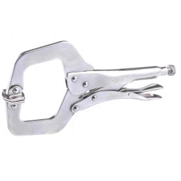 Сибртех Зажим ручной, увеличенный захват, подвижные губки, 270 мм 18426