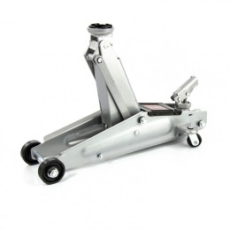 Matrix Домкрат гидравлический подкатной, 3 т, высота подъема 130-410 мм, поворотная ручка 510345